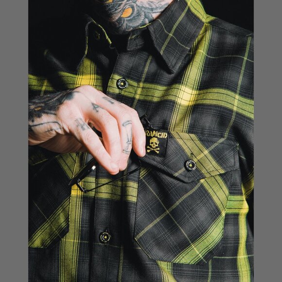 DIXXON FLANNEL - RANCID TNC Flannel Shirt - Men's 3XL - Picture 9 of 10